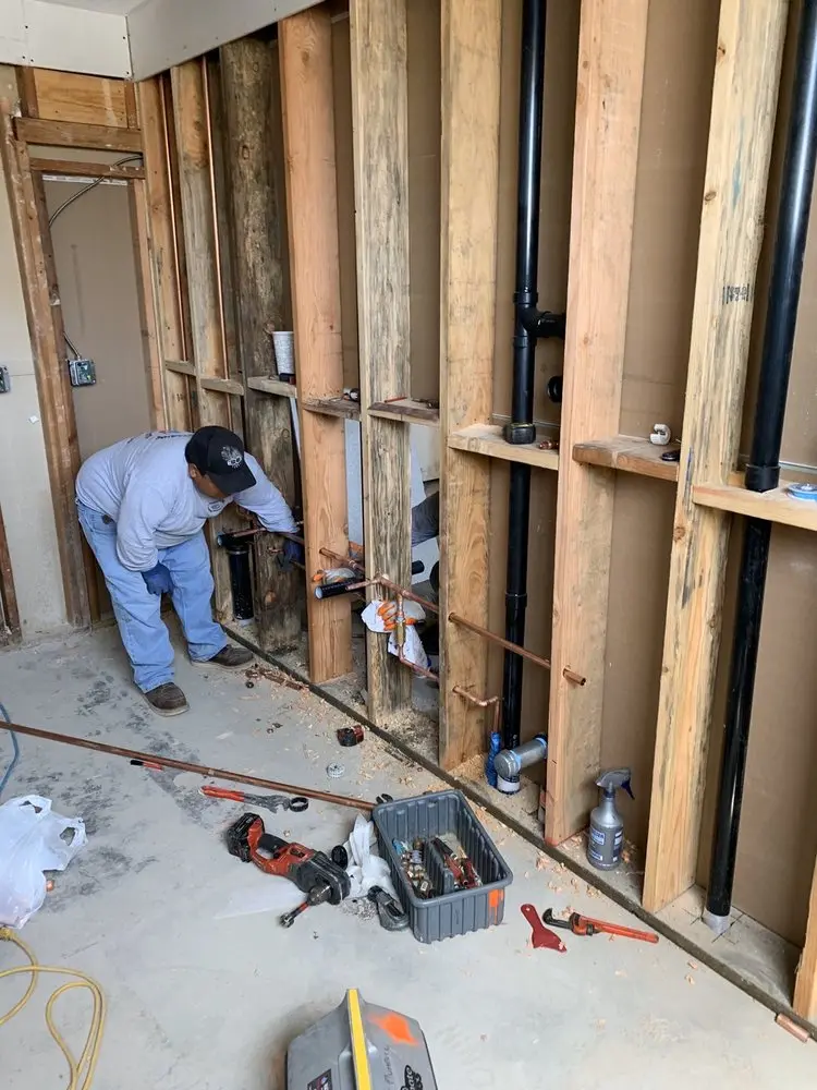 Commercial rough-in plumbing for Commercial Plumbing in Linthicum